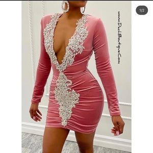 Beautiful baby pink dress